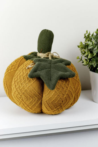 Декоративний виріб Гарбуз охра ПРОВАНС, D25см 030114