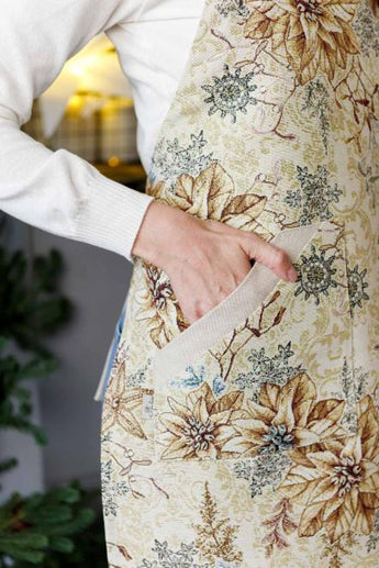 Новорічний гобеленовий фартух Золоте свято ПРОВАНС, універсальний 037833