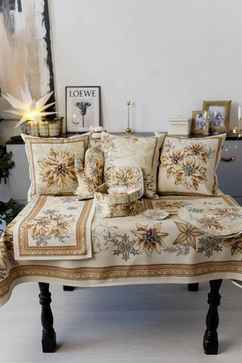 Гобеленова новорічна прихватка Золоте свято ПРОВАНС, 15х20см 037825