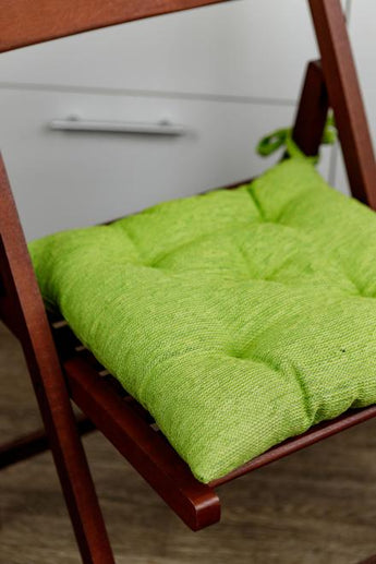 Подушка для стільця CHENILLA салатова ПРОВАНС, 40х40см 034839