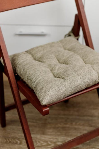 Подушка для стільця CHENILLA сіра ПРОВАНС, 40х40см 034855