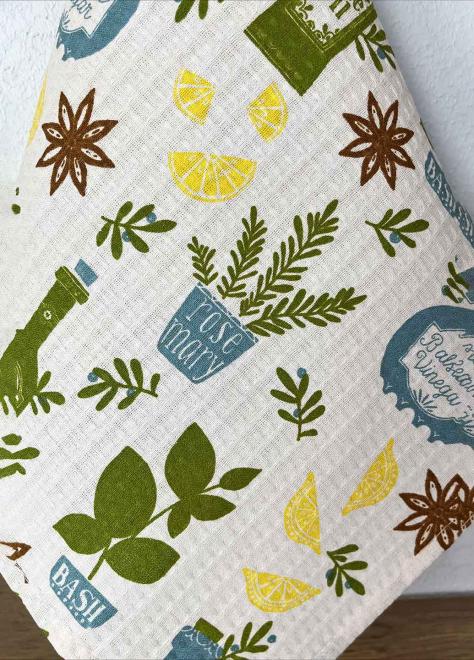 Рушник вафельний Прянощі Прованс 34х50 см