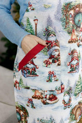 Новорічний гобеленовий фартух Різдвяне багаття ПРОВАНС, універсальний 038406