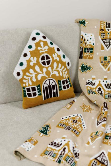 Декоративна подушка Імбирний будиночок ПРОВАНС, 40х35см 038426