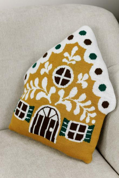 Декоративна подушка Імбирний будиночок ПРОВАНС, 40х35см 038426