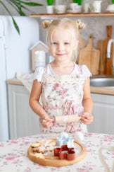 Кухонний фартух дитячий Bella Троянди з мереживом ПРОВАНС, 3-8 років 013835