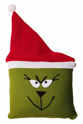 Декоративна в'язана наволочка Зелений Бука ПРОВАНС, 45х45см 042941