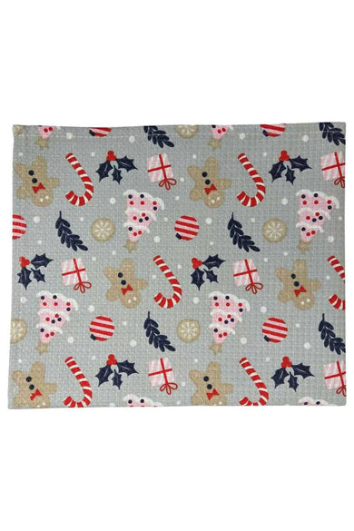 Новорічний вафельний рушник Пряники ПРОВАНС, 45х60 см 043000