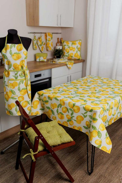 Скатертина на стіл Лимончики ПРОВАНС, 120х136см 043215
