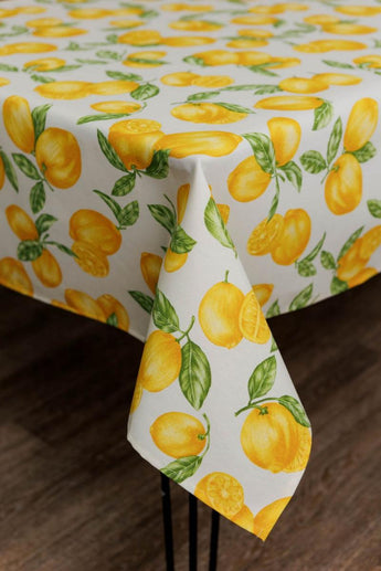 Скатертина на стіл Лимончики ПРОВАНС, 120х136см 043215
