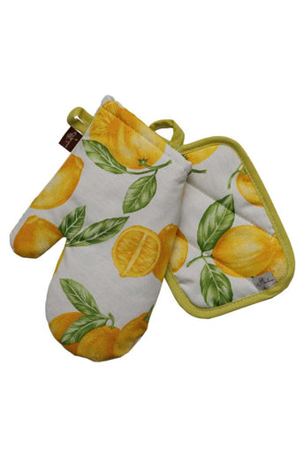 Набір рукавиця та прихватка Лимончики ПРОВАНС, 30х18см 043231