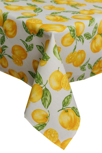 Скатертина на стіл Лимончики ПРОВАНС, 136х220см 043219