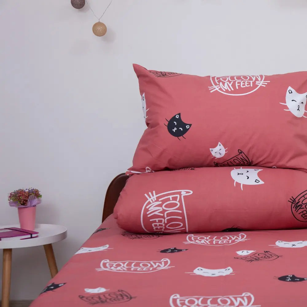 Комплект постільної білизни ТЕП "Soft dreams" Кошенятка (коричневий), 50x70 підлітковий 