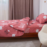 Комплект постільної білизни ТЕП "Soft dreams" Кошенятка (коричневий), 50x70 підлітковий 