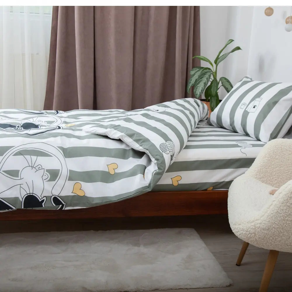 Комплект постільної білизни ТЕП "Soft dreams" Котячі легенди, 50x70 підлітковий 