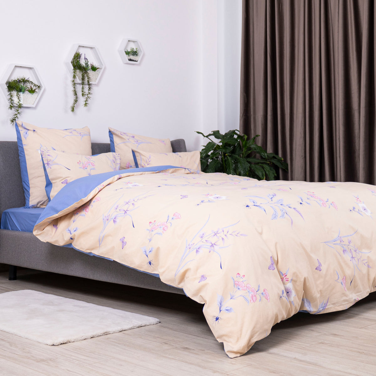 Комплект постільної білизни ТЕП "Soft dreams" Квітуча Магія, 70x70 євро 