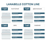 Комплект постільної білизни "Lanabelle Cotton Line" Milano, 70x70 двоспальний