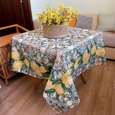 Гобеленова скатертина Lemon ПРОВАНС, 135х180см 016130