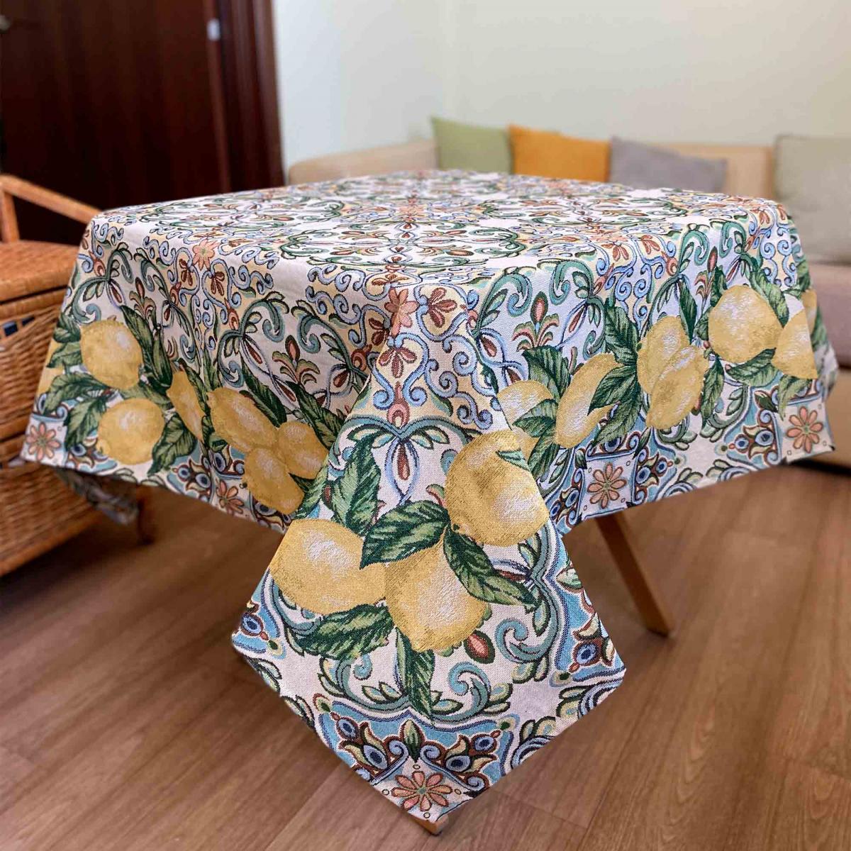 Гобеленова скатертина Lemon Прованс, 135х180 см