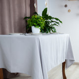 Скатертина "Aquastop" 150*220 см водовідштовхуюча Light Gray 