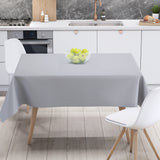 Скатертина "Aquastop" 150*220 см водовідштовхуюча Light Gray 