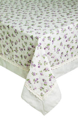 Скатертина на святковий стіл Lilac Rose Прованс, 140х180 см