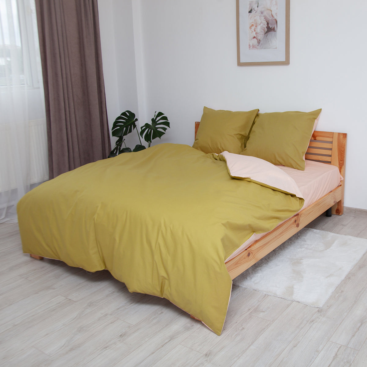 Комплект постільної білизни ТЕП "Happy Sleep" Мінеральний онікс, 50x70 полуторний 