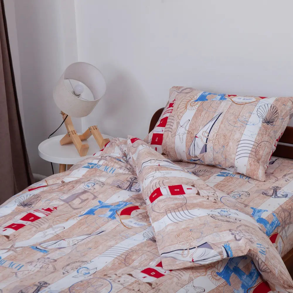 Комплект постільної білизни ТЕП "Soft dreams" Морський круіз, 50x70 підлітковий 