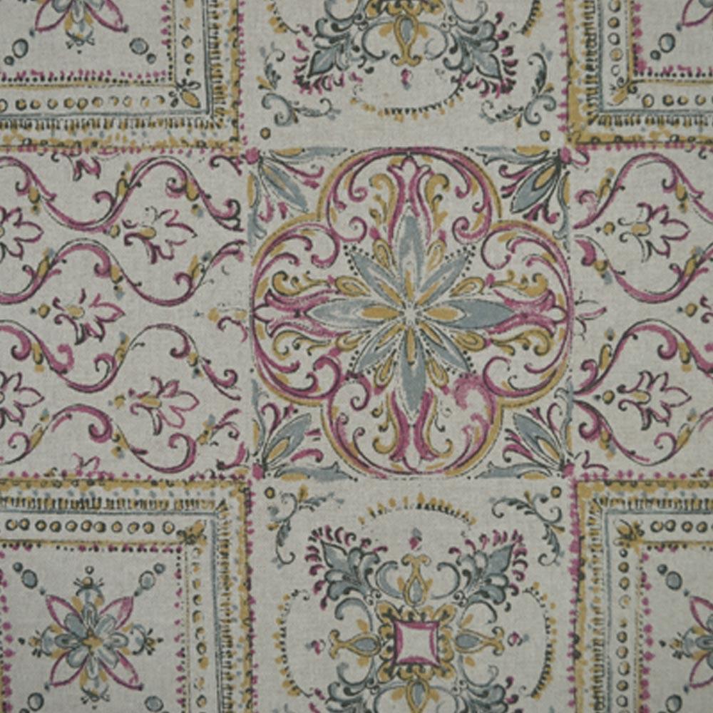Скатертина на святковий стіл Mosaic з кантом ПРОВАНС, 140х140см 008469