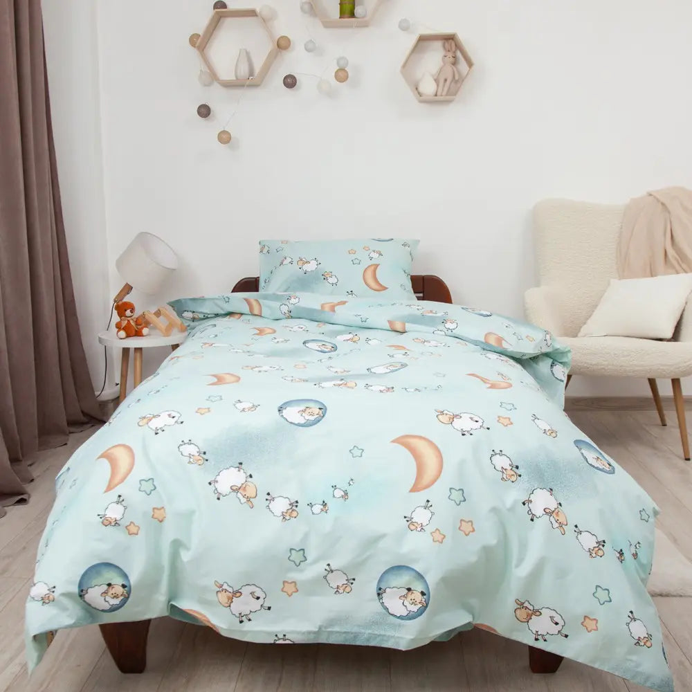 Комплект постільної білизни ТЕП "Soft dreams" М'ятні сни, 50x70 підлітковий 
