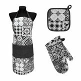 Набір кухонний Milan (прихватка, рукавиця, фартух) ПРОВАНС, 32х16см, 20х20см 025593