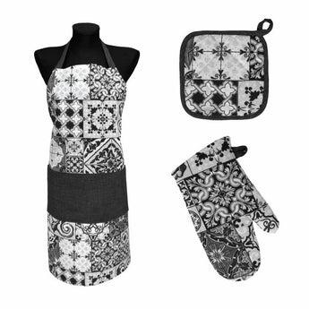Набір кухонний Milan (прихватка, рукавиця, фартух) ПРОВАНС, 32х16см, 20х20см 025593
