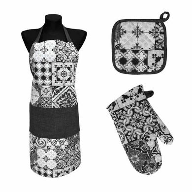 Набір кухонний Milan (прихватка, рукавиця, фартух) ПРОВАНС, 32х16см, 20х20см 025593