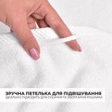 Рушник махровий 50х90 см пл 550 г/м2 для рук і обличчя натуральна бавовна отельне