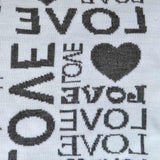 Плед в'язаний Big Love графіт Прованс, 130х170 см