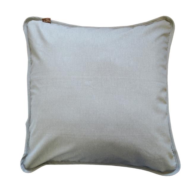 Наволочка декоративна Uni grey ПРОВАНС, 45х45см 008488