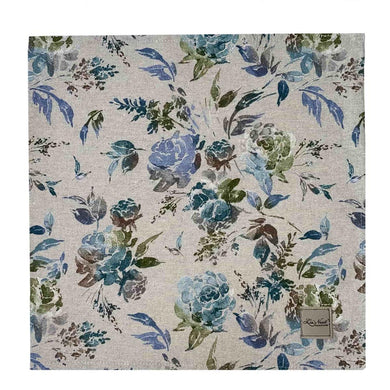 Подушка для стільця Троянда блакитна ПРОВАНС, 40х40см 016898