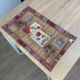 Гобеленова серветка Wooden Прованс, 30х50 см