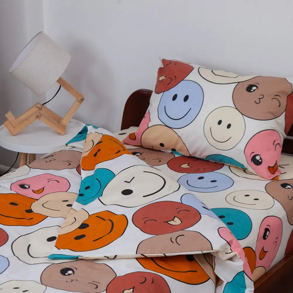 Комплект постільної білизни ТЕП "Soft dreams" Смайли, 50x70 підлітковий 