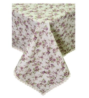 Скатертина з мереживом Прованс Rosettes ПРОВАНС, 120х140см 006548