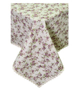 Скатертина з мереживом Прованс Rosettes ПРОВАНС, 140х180см 006551