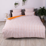 Комплект постільної білизни ТЕП "Happy Sleep" TERRACOTTA Check, 50x70 євро 