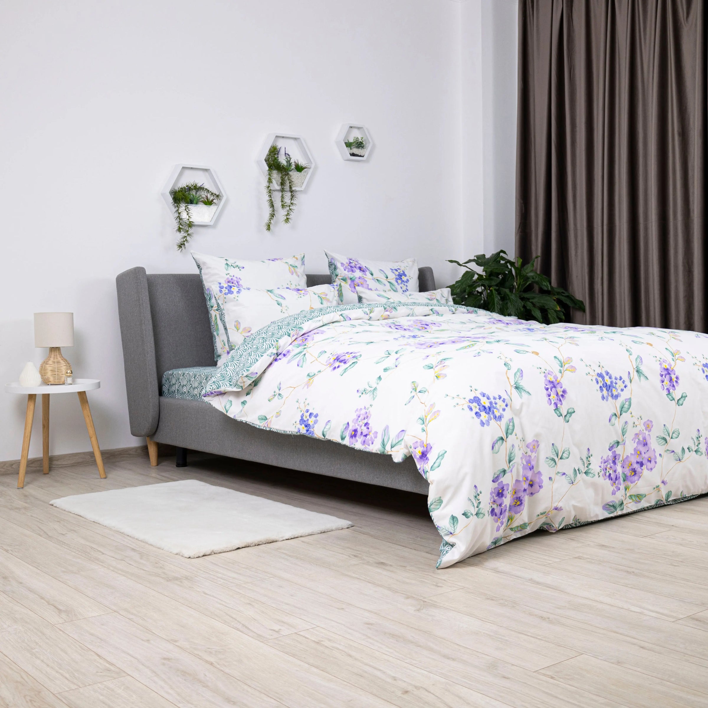 Комплект постільної білизни ТЕП "Happy Sleep" Весняний сад, 50x70 двоспальний 