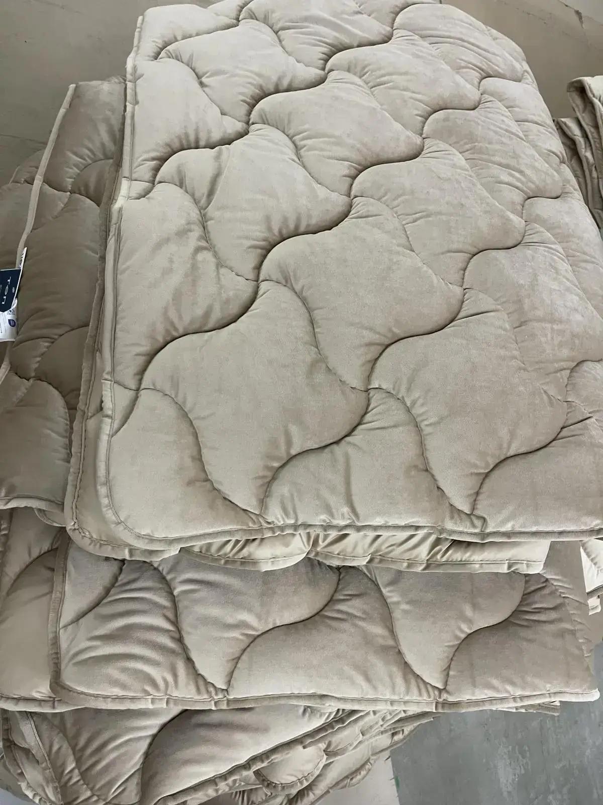 Ковдра ТЕП "VELOUR" Золотий беж, 180x210