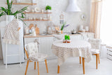 Скатертина на святковий стіл Lilac Rose Прованс, 140х180 см