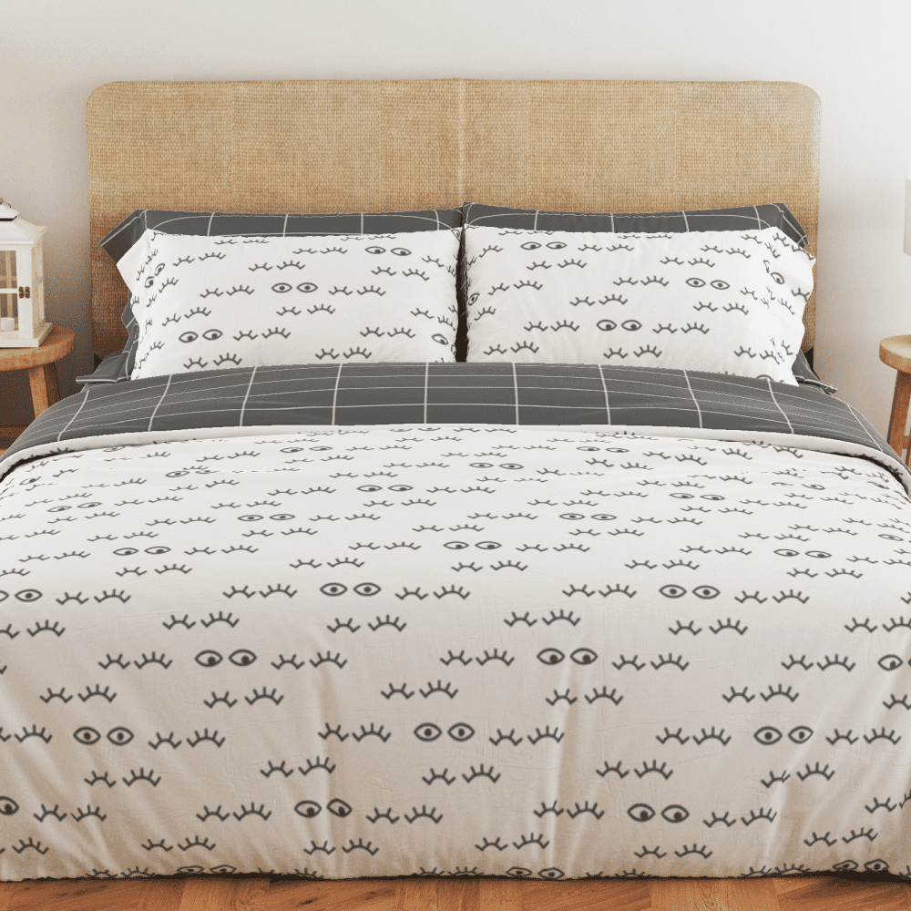 Комплект постільної білизни ТЕП "Soft dreams" White Look, 70x70 полуторний
