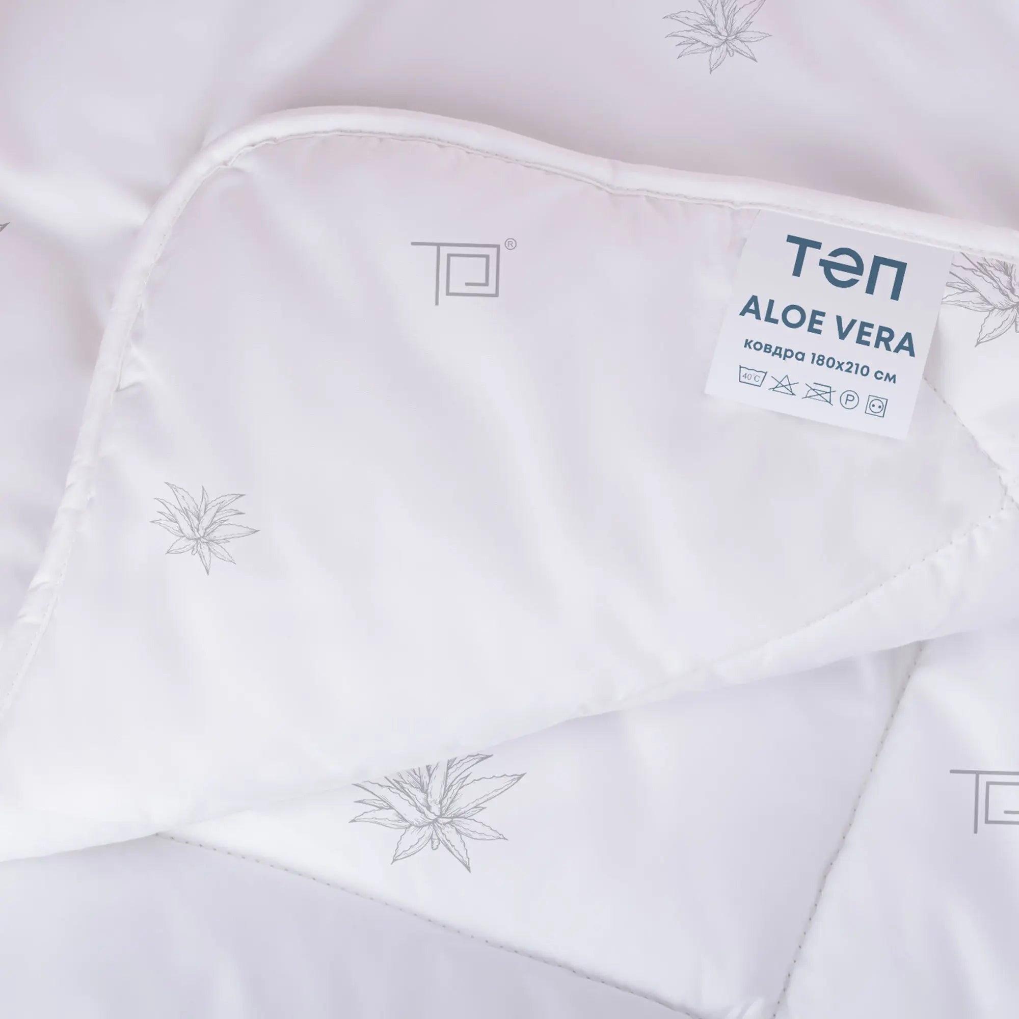 Ковдра ПРИРОДА "MEMBRANA PRINT" ALOE VERA 150*210 см 350г 