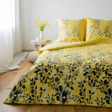 Комплект постільної білизни "Everyday collection" двоспальний Black and Yellow 