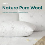 Подушка ПРИРОДА "MEMBRANA PRINT" PURE WOOL 70*70 см 