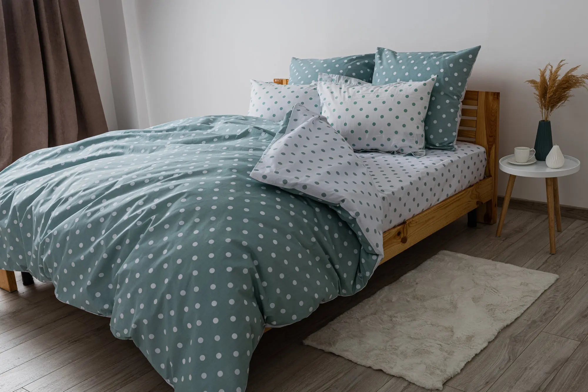 Комплект постільної білизни ТЕП "Happy Sleep" 332 Olive, 50x70 полуторний 
